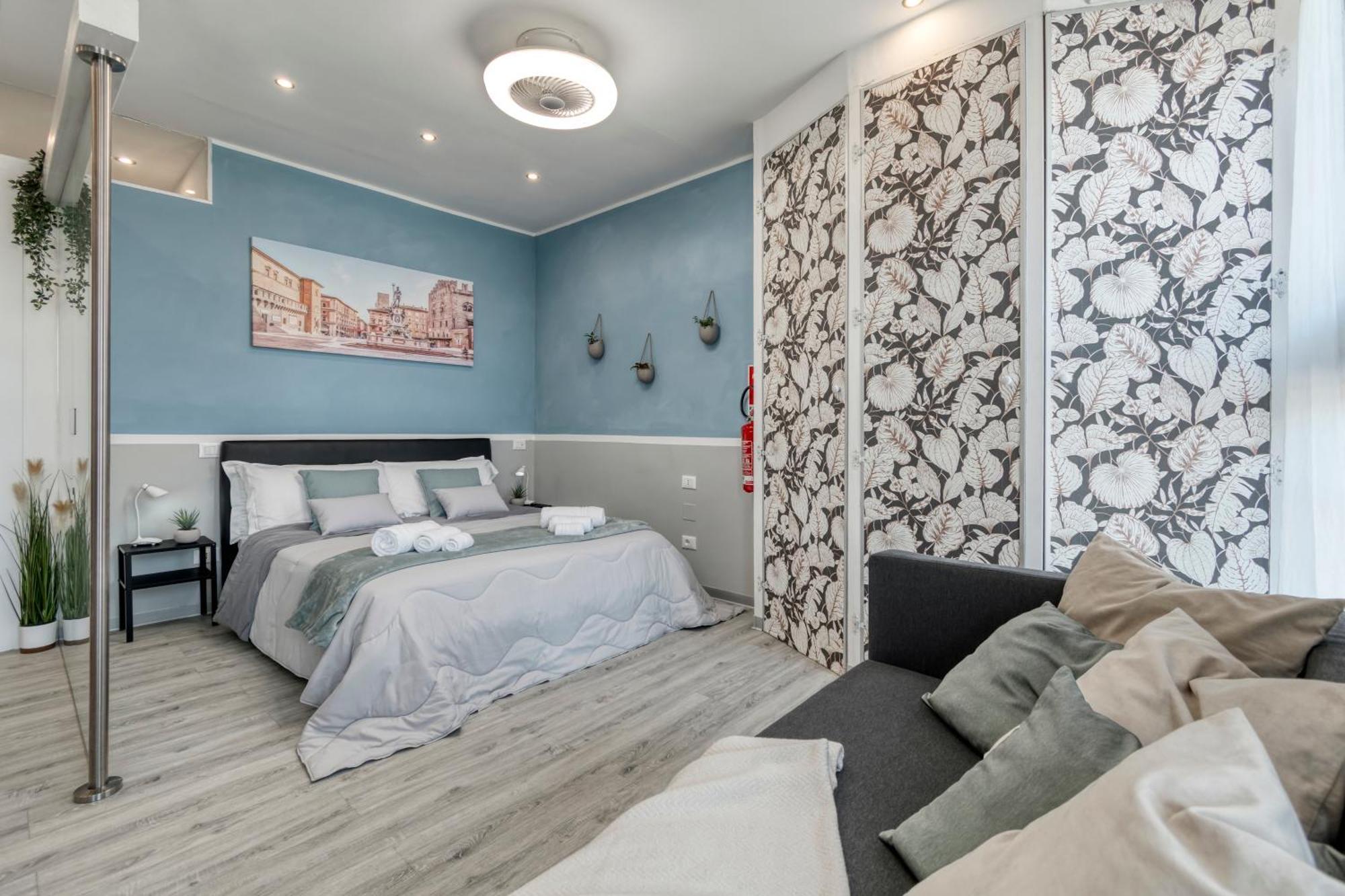 Front Station Apartment - Stazione Centrale Di Bologna Kültér fotó