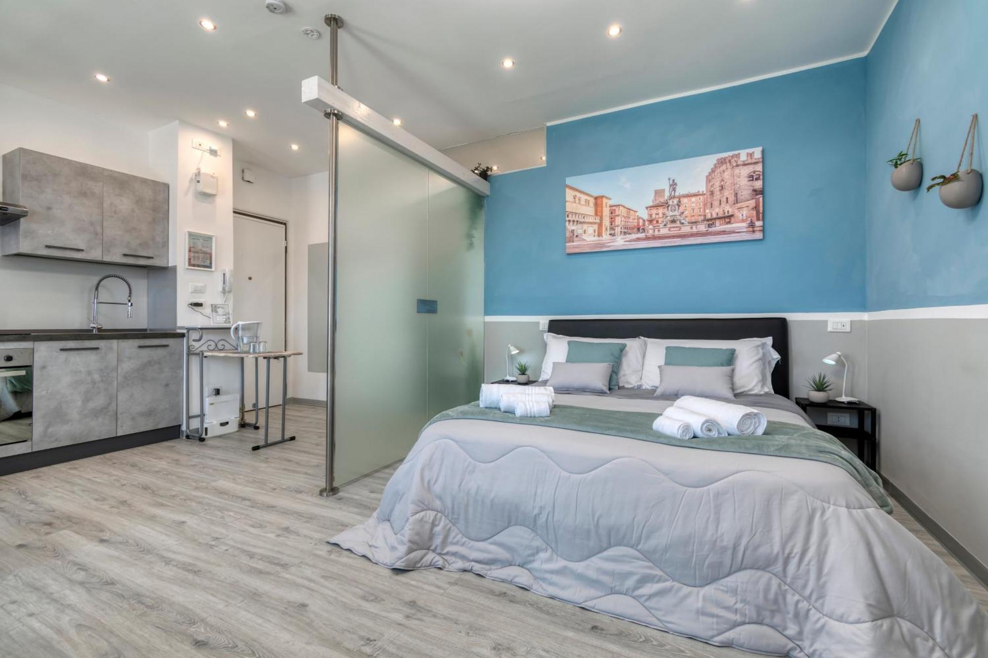 Front Station Apartment - Stazione Centrale Di Bologna Kültér fotó